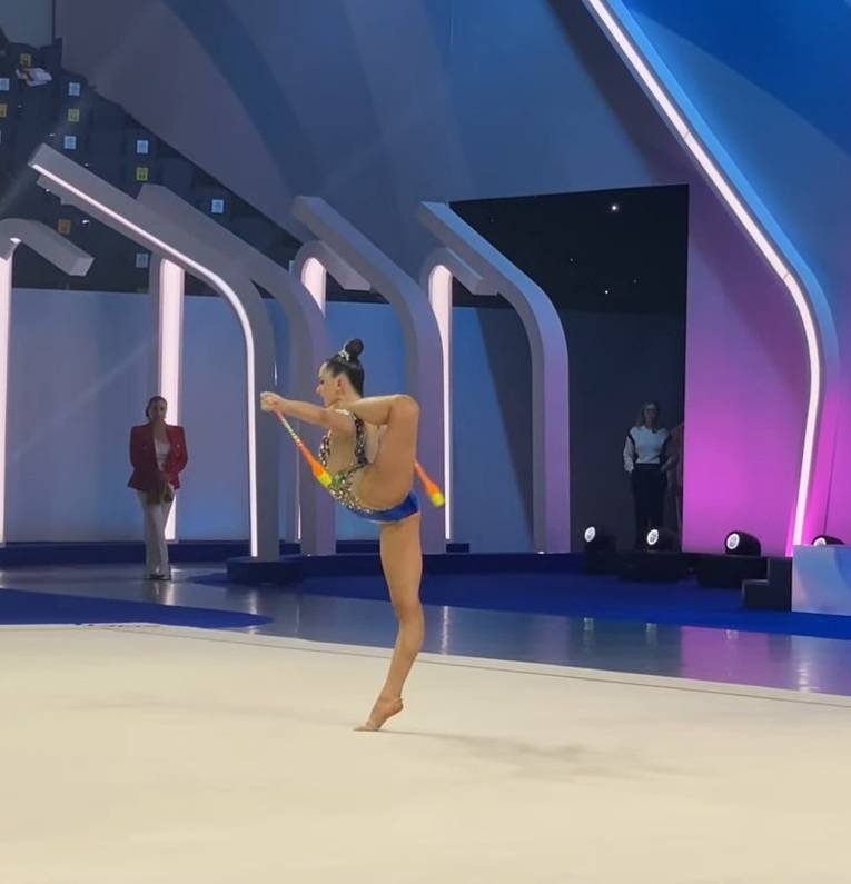 [잡담] 러시아 리듬체조선수 시작할때 자세 무엇 | 인스티즈