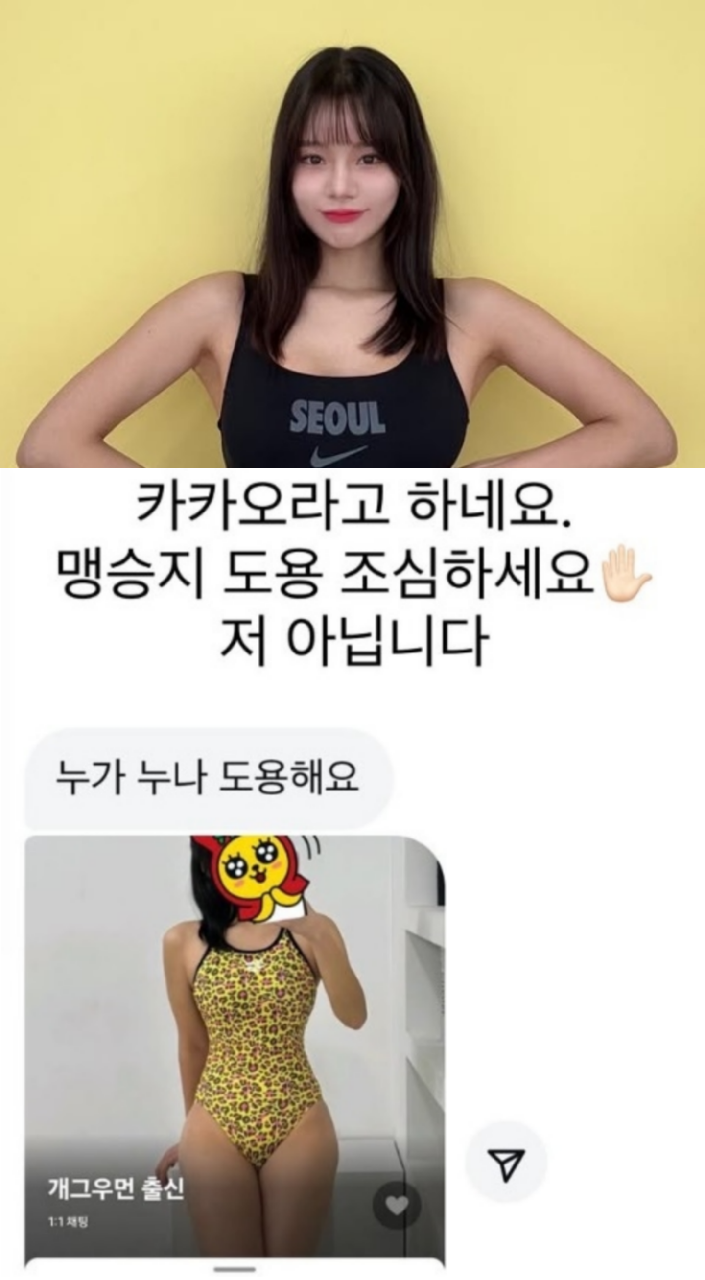 [잡담] "저 아닙니다 속지마세요”…몸매 도용당했다는 개그우먼 맹승지, 무슨일이 | 인스티즈