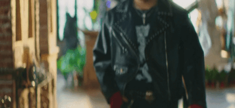 웹툰 캐릭터와 짱똑인 드라마 <그놈은 흑염룡 > 속 문우진.gif | 인스티즈
