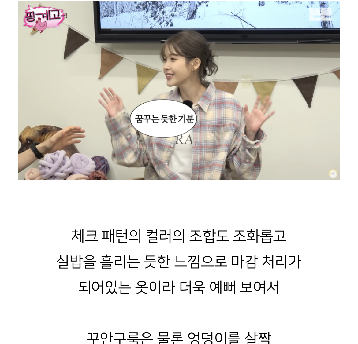[잡담] 핑계고 아이유편 봤던 사람 있어? | 인스티즈