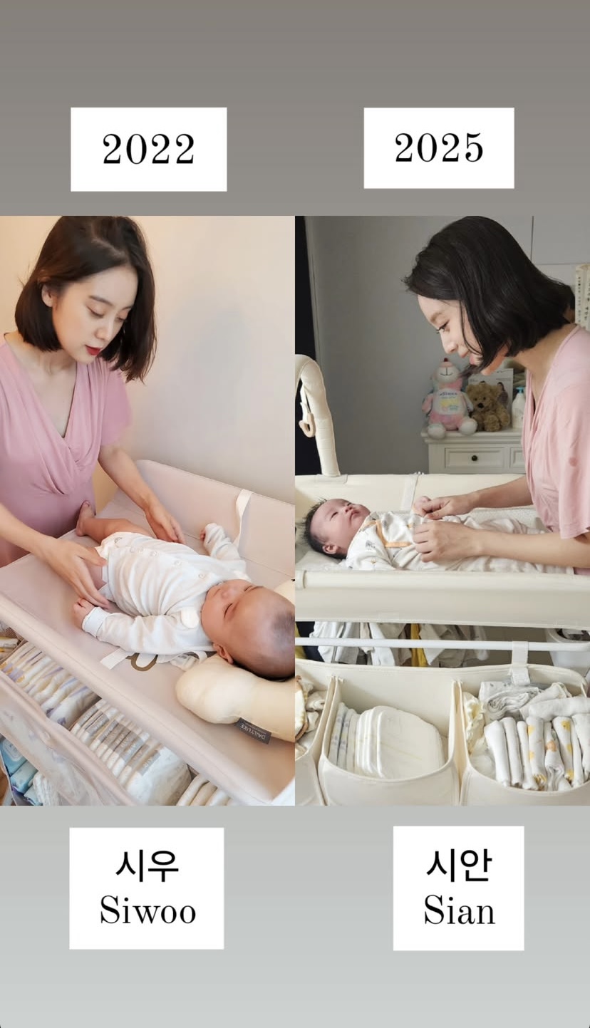 [잡담] 원걸 멤버들이 막내가 낳은 아들 안고있는거 좀 봐 | 인스티즈