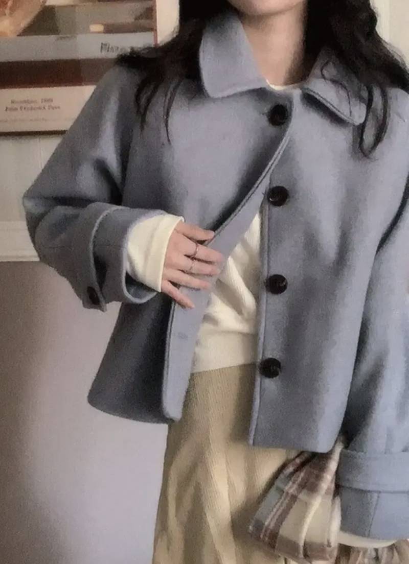 [잡담] 얘들아 이런 숏코트는 몇월부터 몇월까지 입어?? | 인스티즈