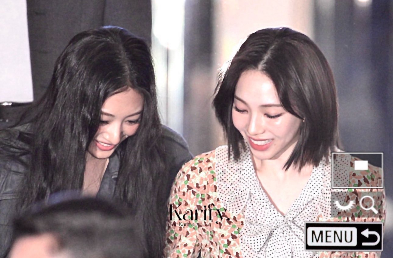 [잡담] 에스파 카리나랑 미야오 가원 친해졌나봐 | 인스티즈