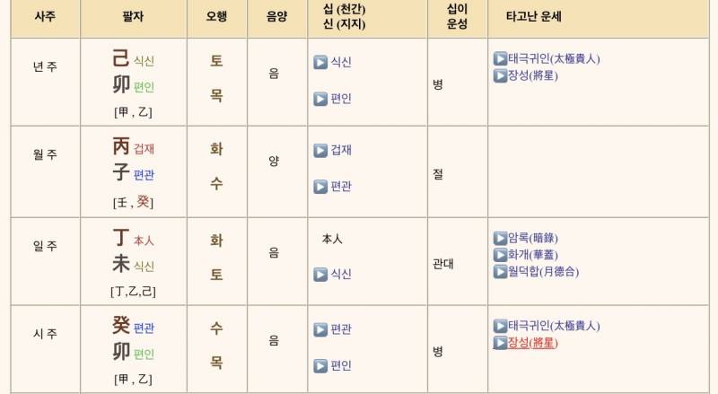 [잡담] 사주 이거 어떤사람이야? | 인스티즈