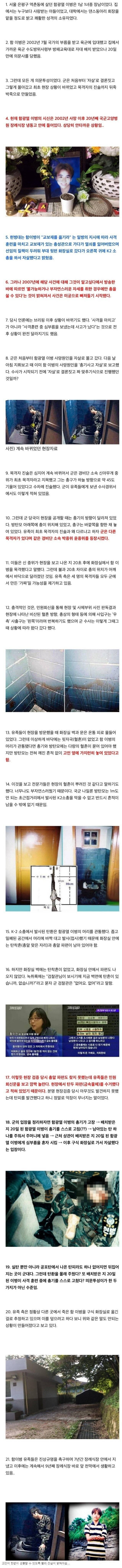 고 함광열 이병 의문사 사건 | 인스티즈