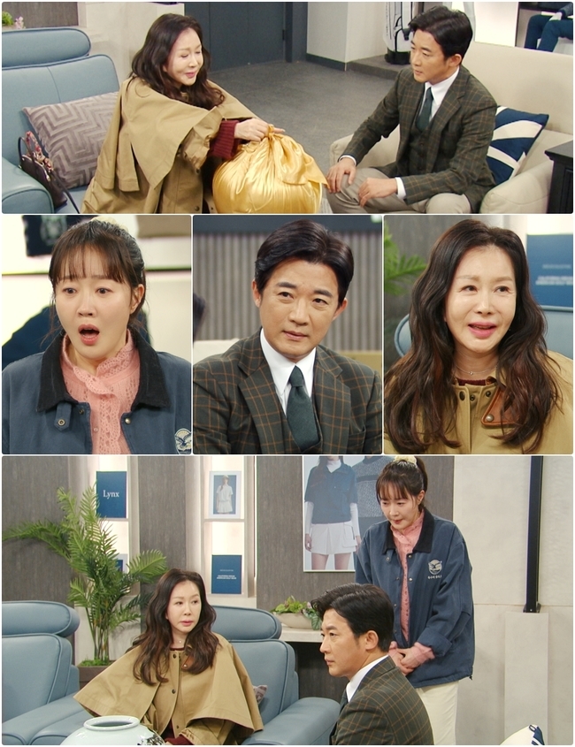 [정보/소식] '독수리 5형제' 엄지원-안재욱-박준금, 세상 어색한 삼자대면 | 인스티즈