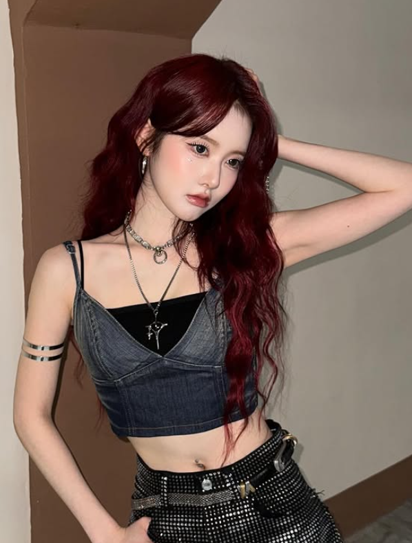 데뷔 이래 가장 파격적으로 헤메코 변신한 것 같은 스테이씨 | 인스티즈