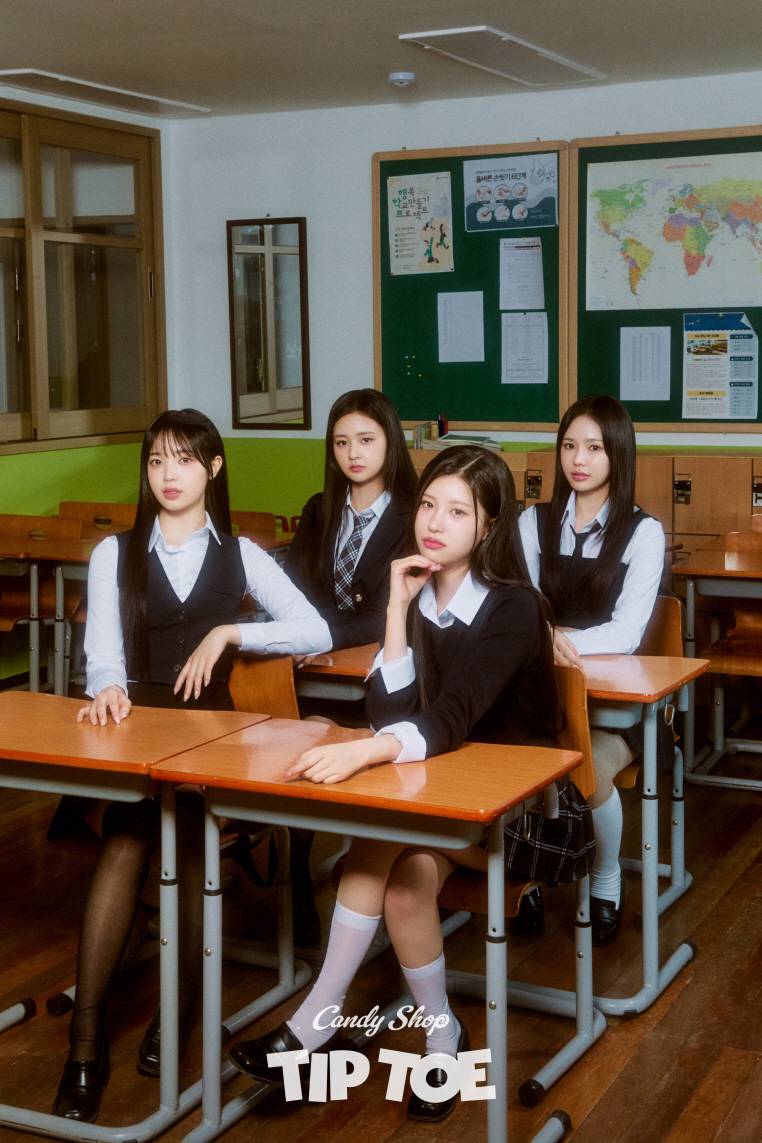 캔디샵 신곡 'TIP TOE' 개인, 단체 컨셉 포토.jpg | 인스티즈