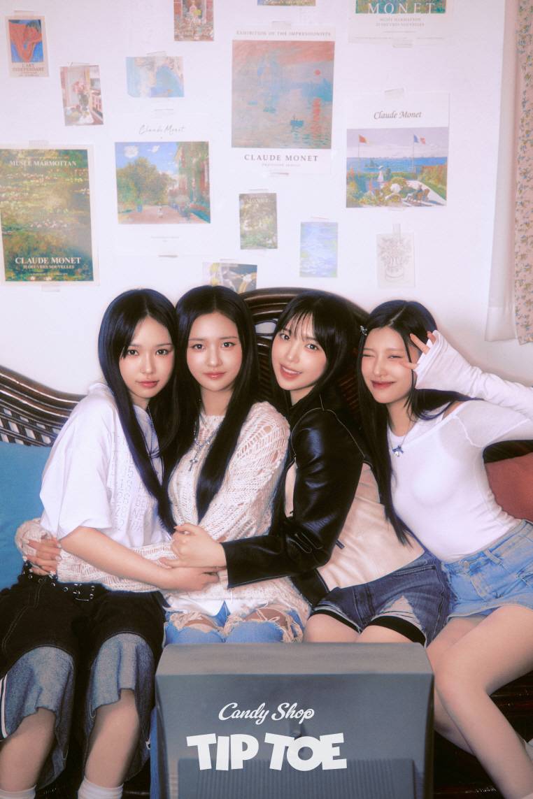캔디샵 신곡 'TIP TOE' 개인, 단체 컨셉 포토.jpg | 인스티즈