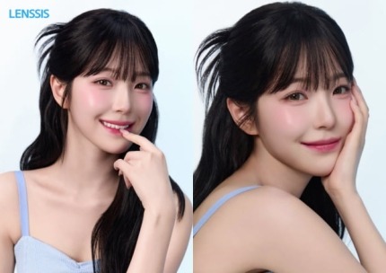[잡담] 프로미스나인 백지헌, 컬러렌즈 브랜드 '렌시스' 첫 앰버서더로 발탁 | 인스티즈