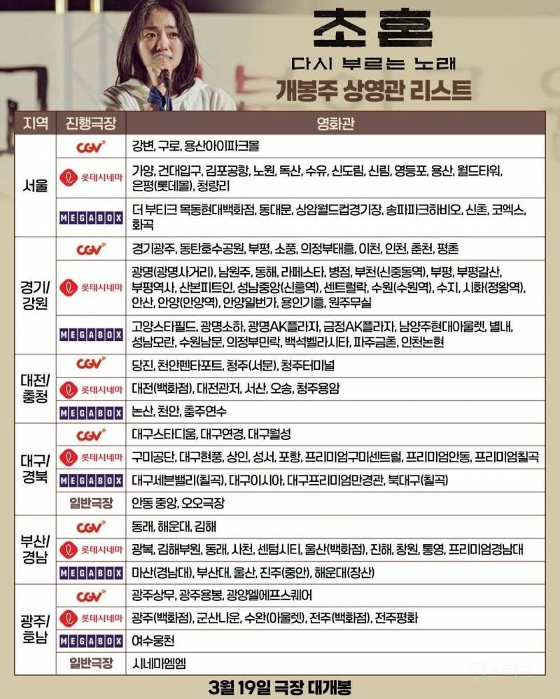 '귀향' 조정래 감독 신작 초혼, 다시 부르는 노래' 3월 19일 개봉 | 인스티즈