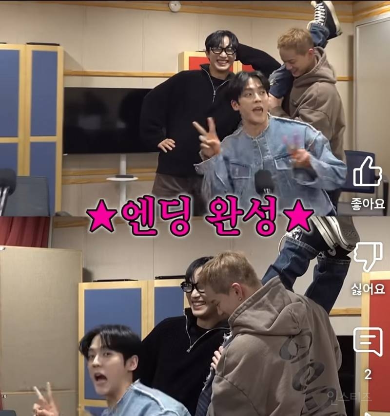 엔딩포즈로 갑자기 물구나무하는 아이돌.jpg | 인스티즈