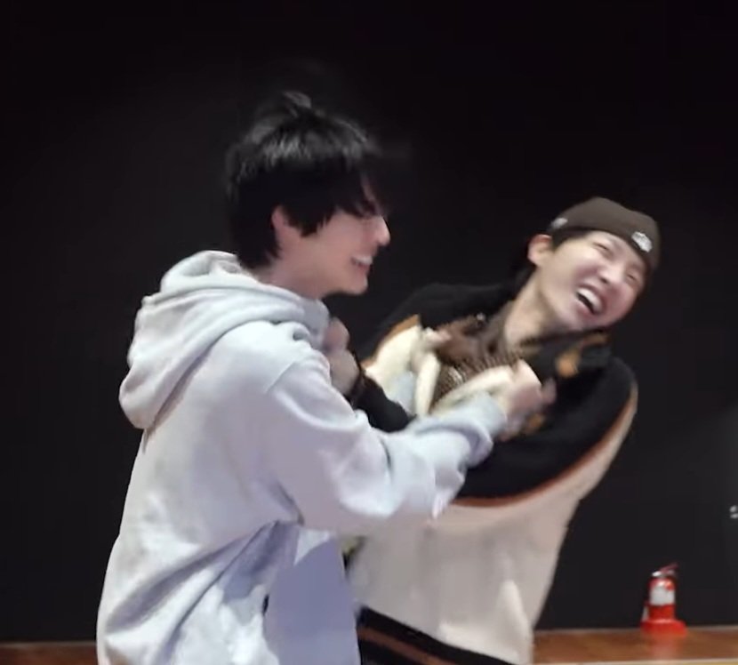 [잡담] 제이홉 진이랑 왜 멱살잡고 좋아죽냐ㅋㅋㅋㅋ | 인스티즈