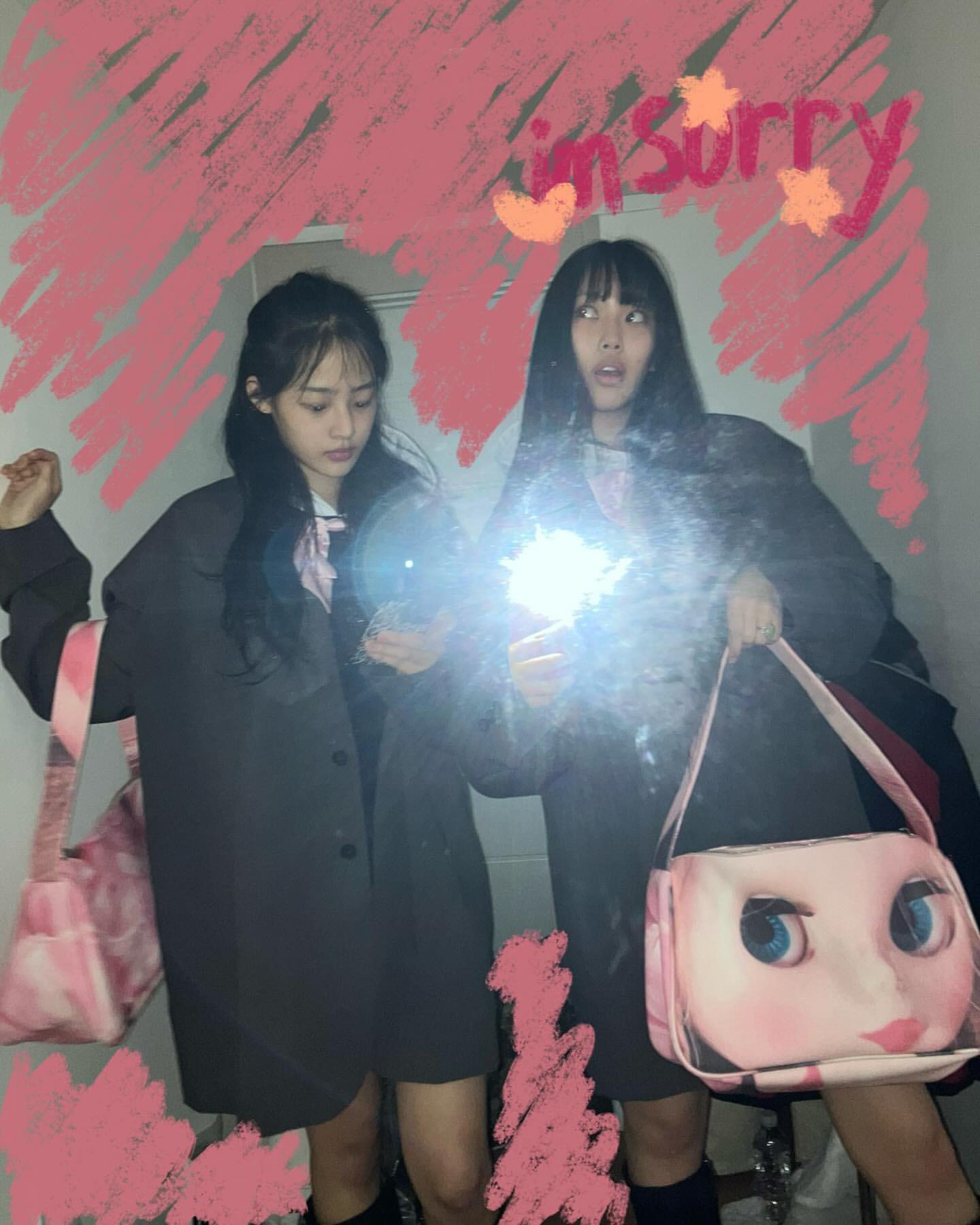 [잡담] 혜인 민지 인스타 떴는데 이런 분위기 어케 내는거임 | 인스티즈