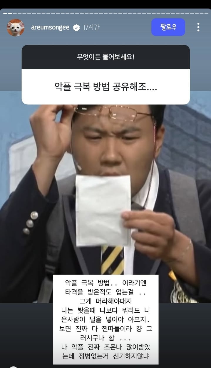 [잡담] 한아름송이 인스스 | 인스티즈