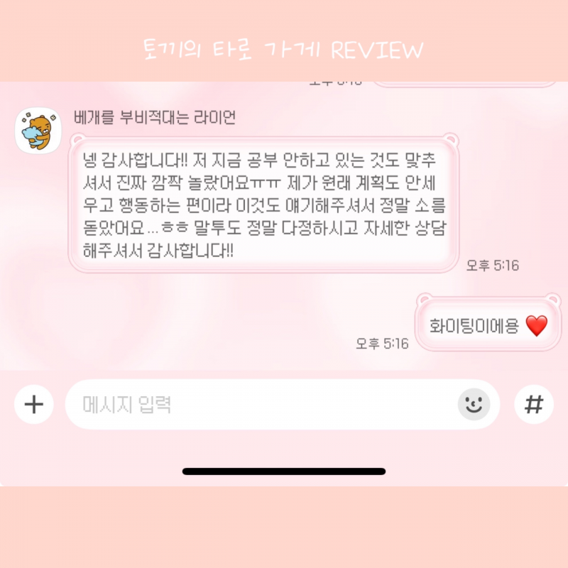 후기 맛집❤️토끼의 타로 가게🐰❤️🔮 | 인스티즈