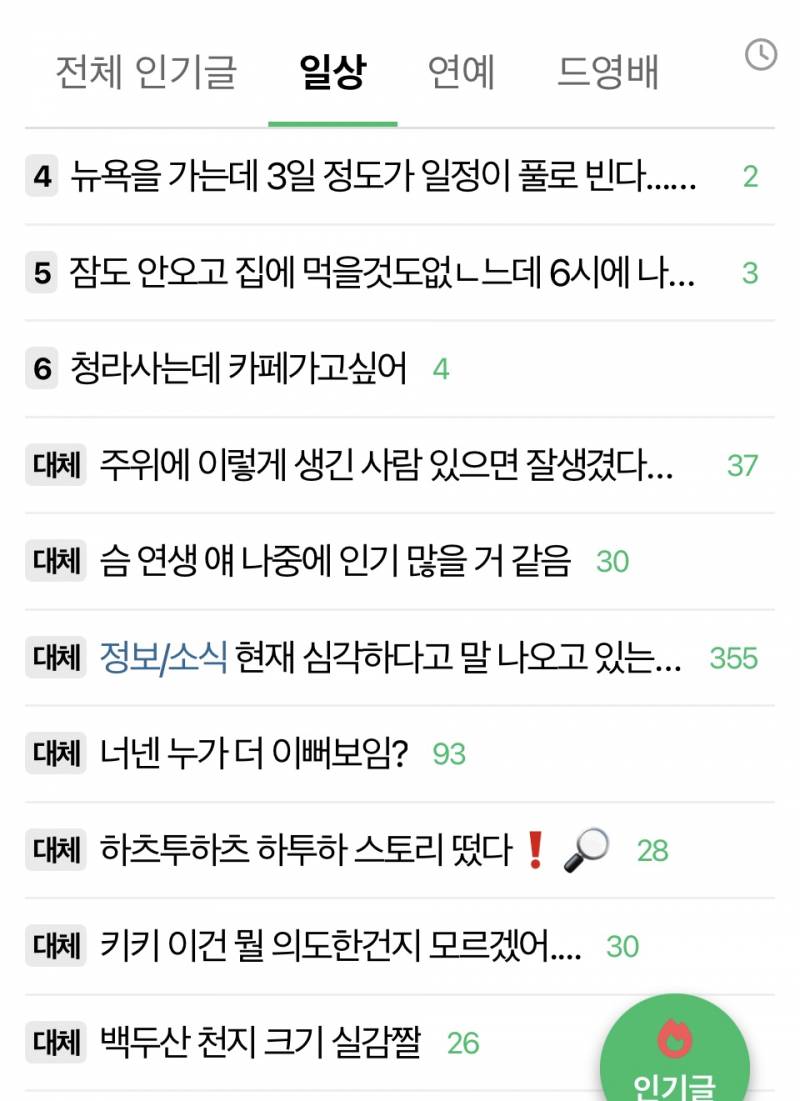 [잡담] 대체 많이 뜸 ㅋㅋㅋㅋ | 인스티즈