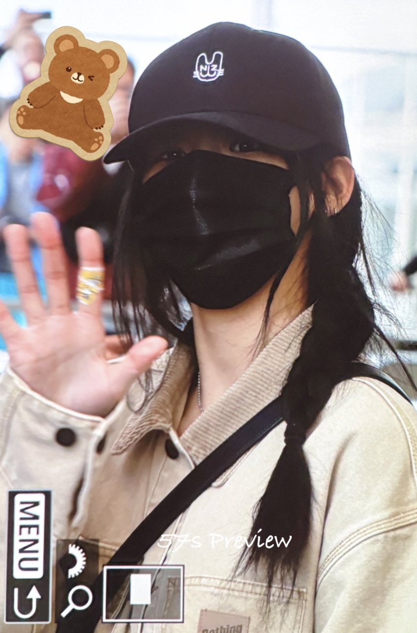 [잡담] NJZ 모자 쓰고 출국 | 인스티즈