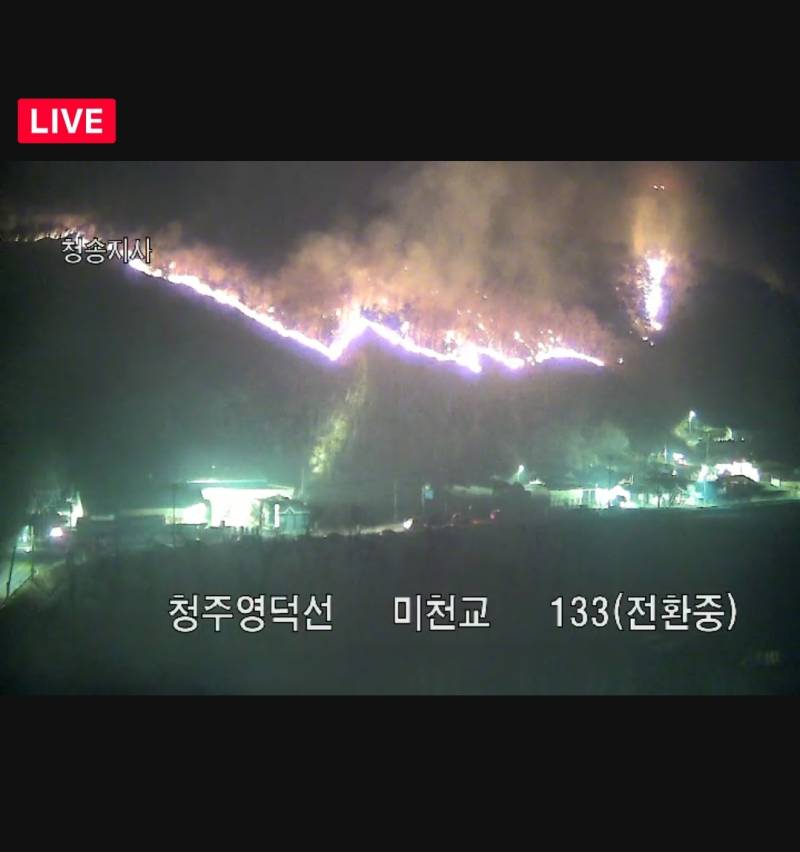 [잡담] 불이 마을까지 내려오는것 봐...ㅠㅠ | 인스티즈