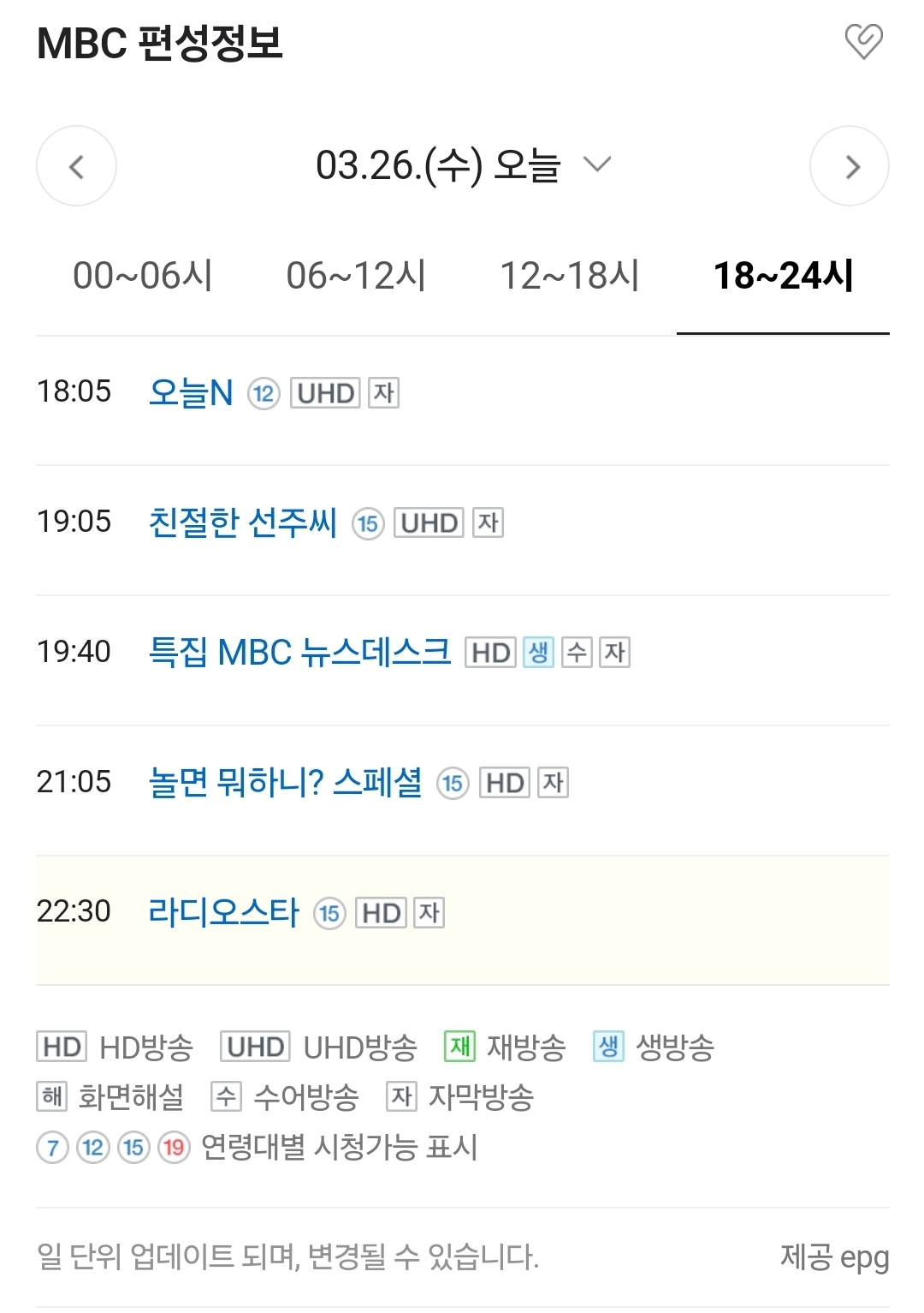 [정보/소식] 현재 공중파에서 방송중인 것 | 인스티즈