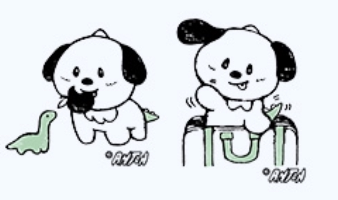 [잡담] 라이즈 티셔츠 DIY 멍룡이 개귀여움 | 인스티즈
