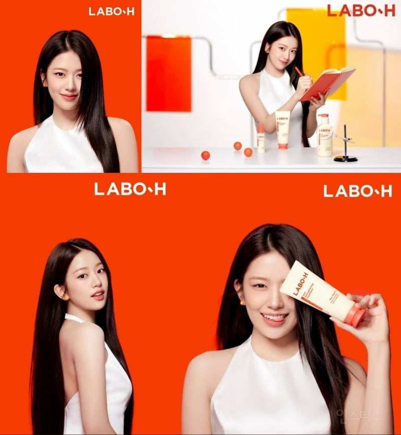 풍성한 머리숱으로 헤어모델이 된 여돌 .jpgif | 인스티즈