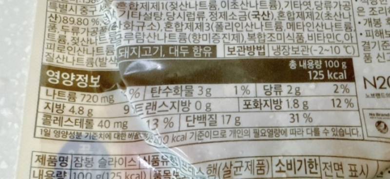 [잡담] 샌드위치 햄 성분 어떤가유?? | 인스티즈