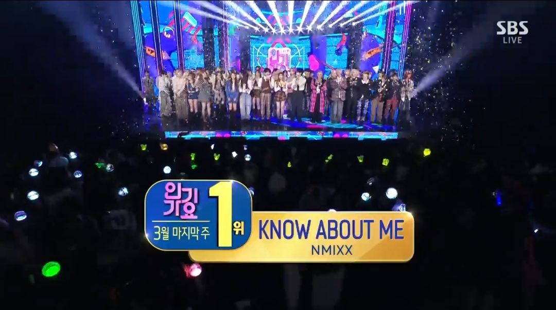 [잡담] 인기가요 3월 마지막주 1위 엔믹스 | 인스티즈