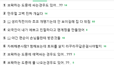 [잡담] 아니 인기글 당황스럽네 | 인스티즈