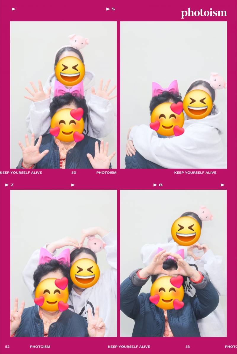 [잡담] 나랑 할머니랑 생일 똑같아서 생일 기념 포토이즘 찍어따🩷 | 인스티즈