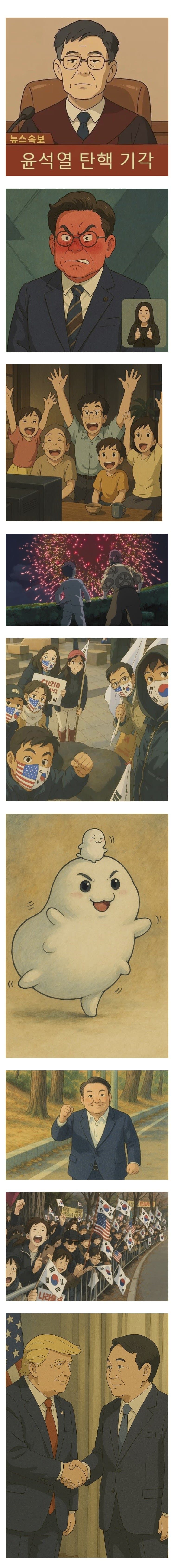 [잡담] 지브리 윤석열 탄핵기각 | 인스티즈