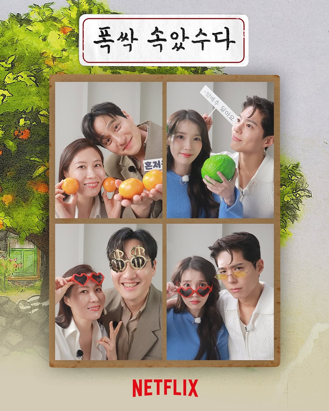 [잡담] 애순관식 네컷 비하인드 달다 | 인스티즈