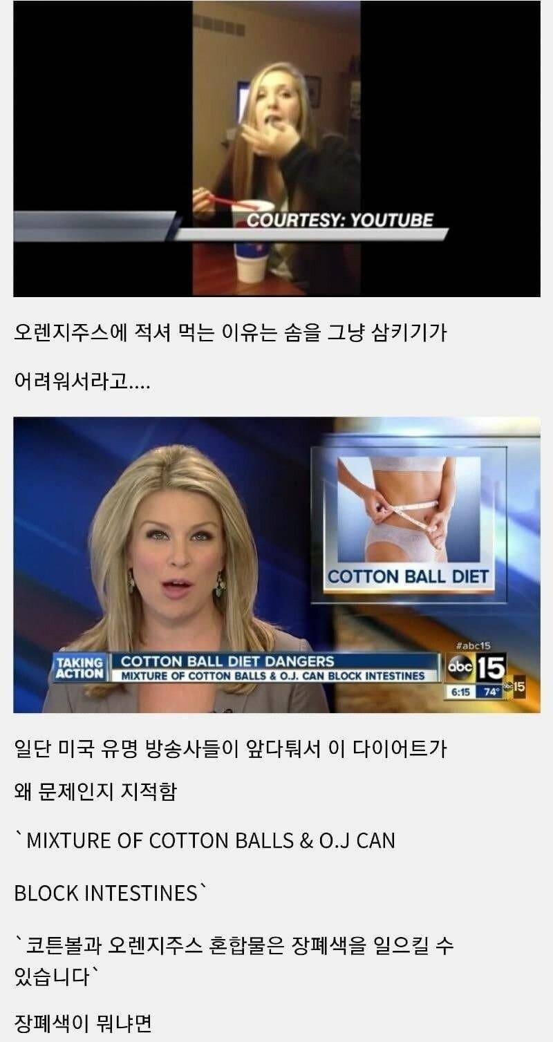 [잡담] 옛날에 미국에서 잠깐 유행했던 기기괴괴한 다이어트래 | 인스티즈