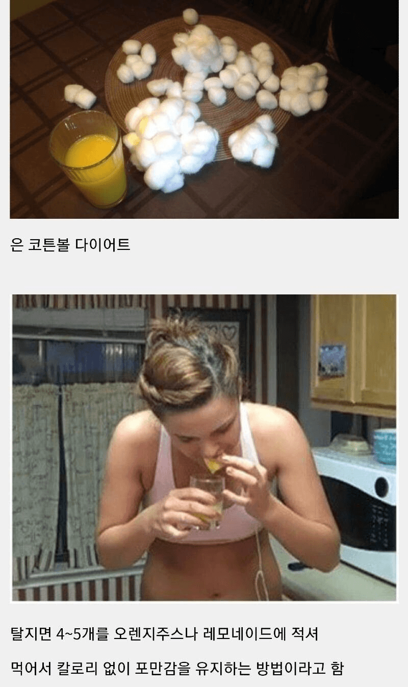 [잡담] 옛날에 미국에서 잠깐 유행했던 기기괴괴한 다이어트래 | 인스티즈