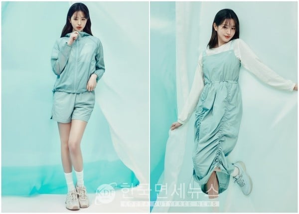 [잡담] 장원영, 상큼하고 발랄하고 청량하게! 아이더, 여성 전용 라인 '시어 시리즈' 선봬 | 인스티즈