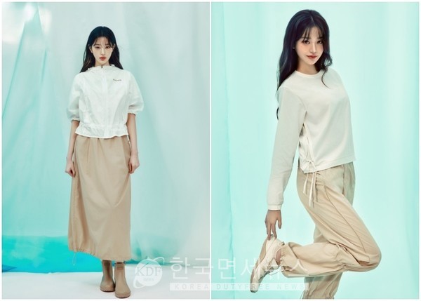 [잡담] 장원영, 상큼하고 발랄하고 청량하게! 아이더, 여성 전용 라인 '시어 시리즈' 선봬 | 인스티즈