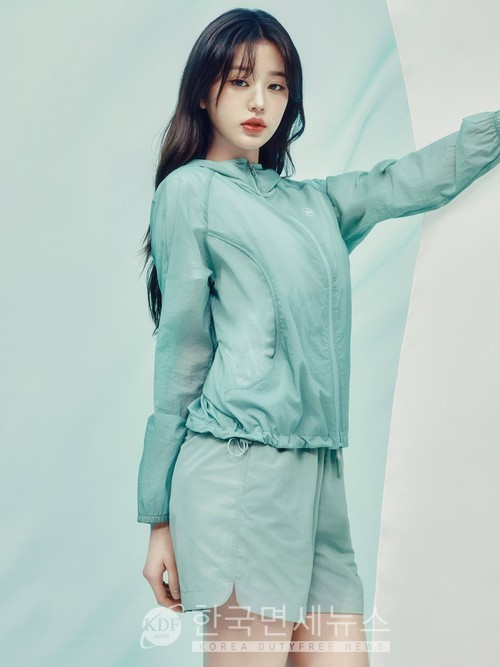 [잡담] 장원영, 상큼하고 발랄하고 청량하게! 아이더, 여성 전용 라인 '시어 시리즈' 선봬 | 인스티즈