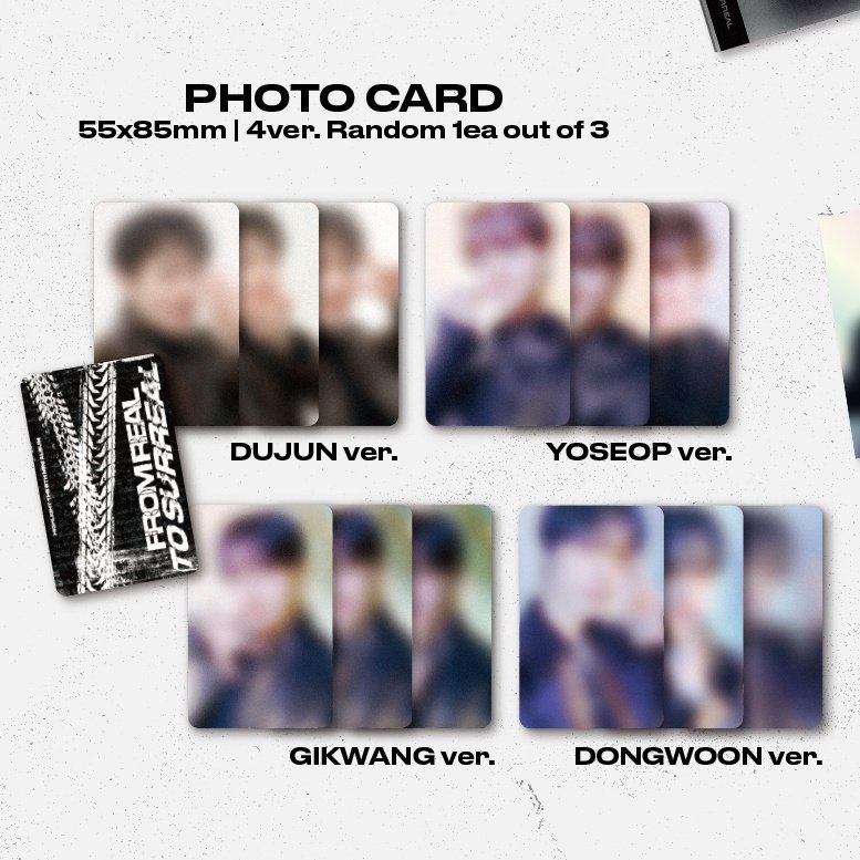 [정보/소식] HIGHLIGHT THE 6th MINI ALBUM [From Real to Surreal] ALBUM DETAIL IMAGE | 인스티즈