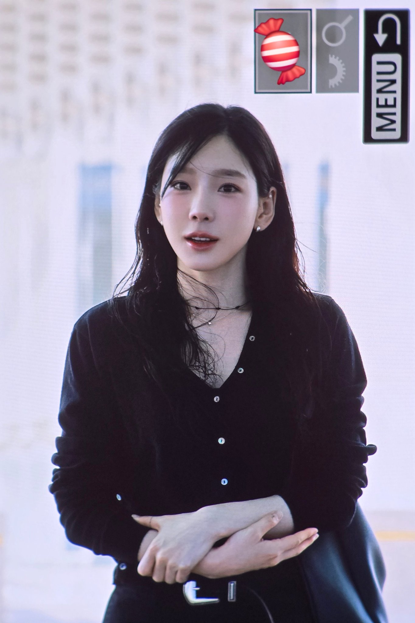 [잡담] 태연 출국 올블랙 너무이쁘다 | 인스티즈