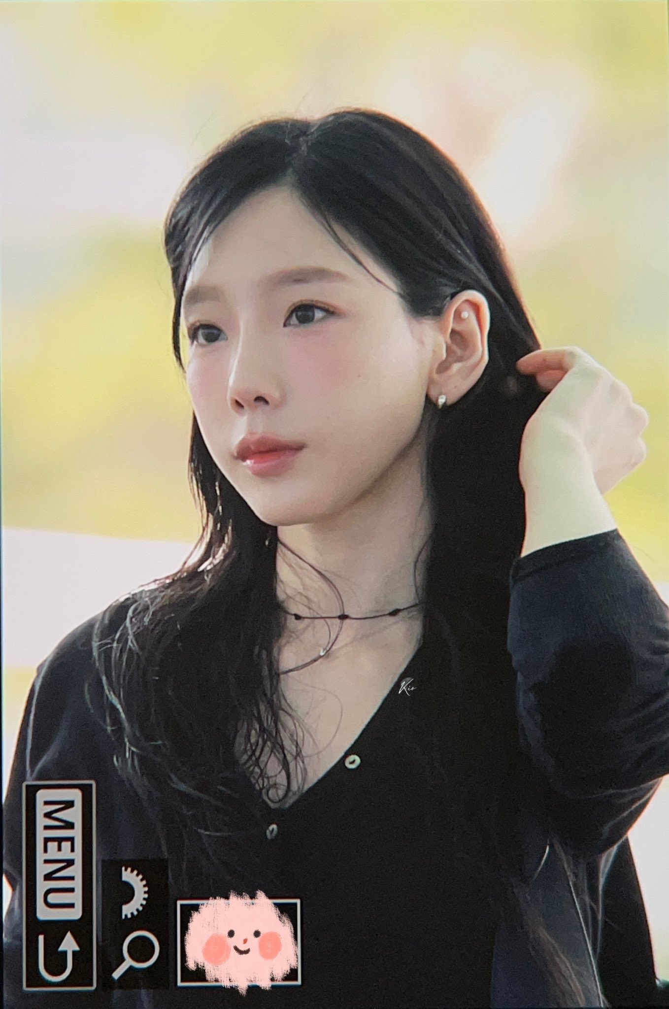 [잡담] 태연 출국 올블랙 너무이쁘다 | 인스티즈