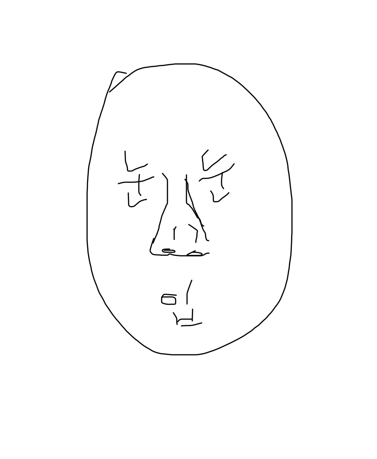 [잡담] 아니 이런 세모형 큰코는 어떻게 해야해 | 인스티즈