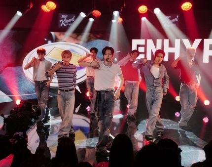 [정보/소식] 엔하이픈, 美 '지미 키멜 라이브!' 찢었다..신곡 'Loose' 무대 최초 공개 | 인스티즈
