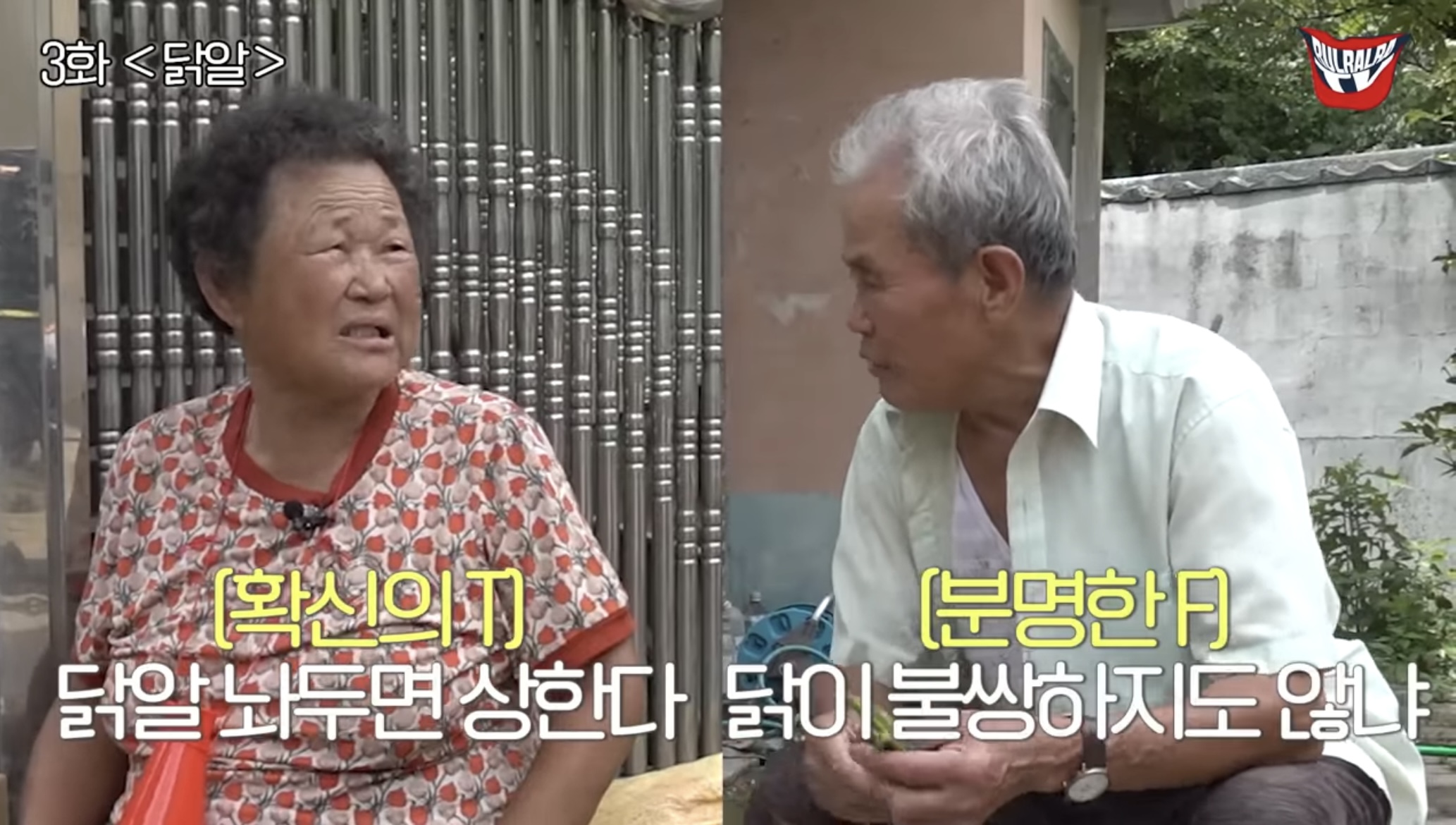 [잡담] 대문자T 할머니와 대문자F 할아버지 대화 미치겠다 | 인스티즈