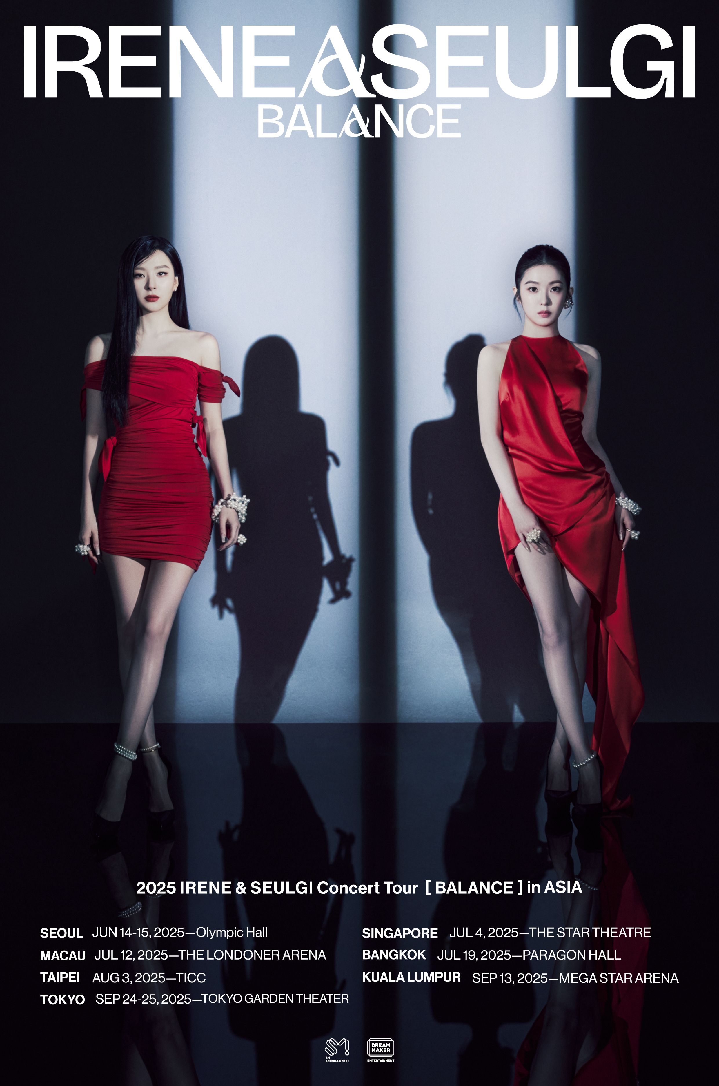 [잡담] 아이린&슬기 아시아투어 포스터 | 인스티즈