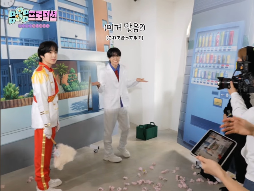 [잡담] 위시 프로덕션 '순정애니 액션물' 촬영장 Behind the Scenes | 인스티즈