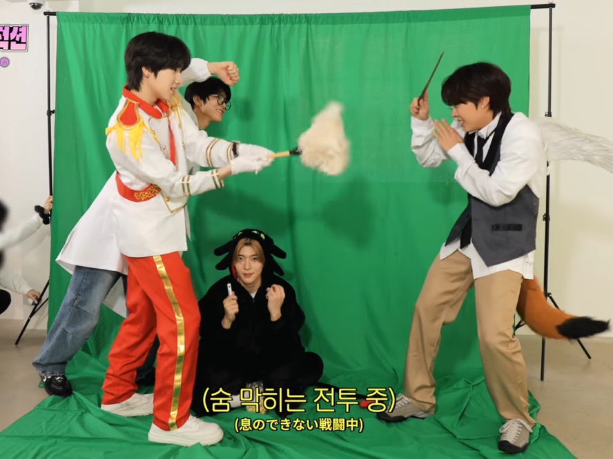 [잡담] 위시 프로덕션 '순정애니 액션물' 촬영장 Behind the Scenes | 인스티즈