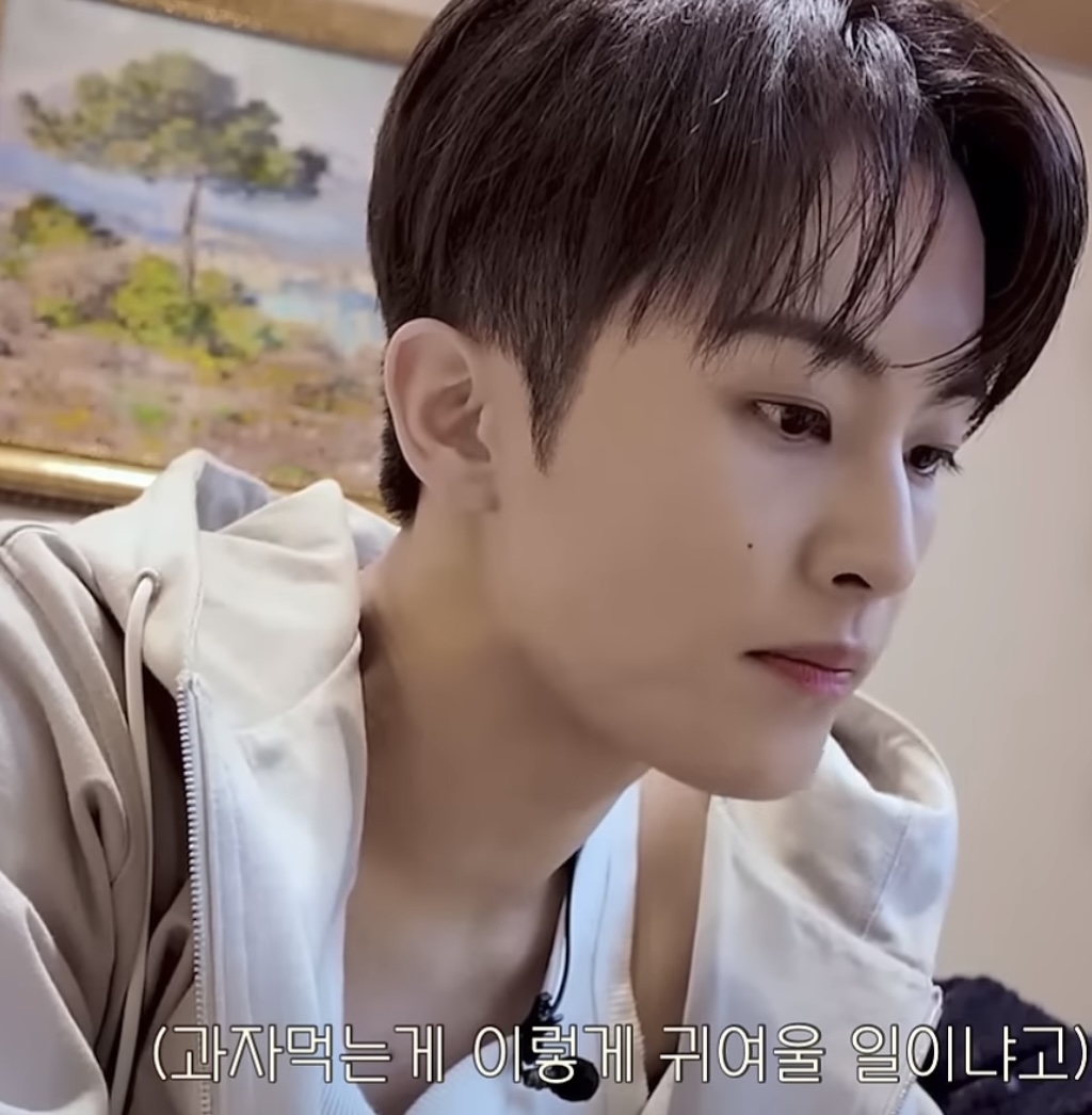 [잡담] 알고리즘에 마크 과자먹는거 떠서 보는데 | 인스티즈