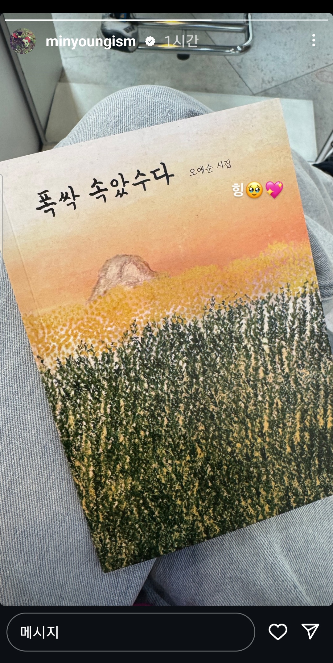 [잡담] 배우 김민영 인스스 폭싹 시집? | 인스티즈