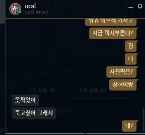 [잡담] 운모랑 ㅇㅋ님 롤챗 | 인스티즈