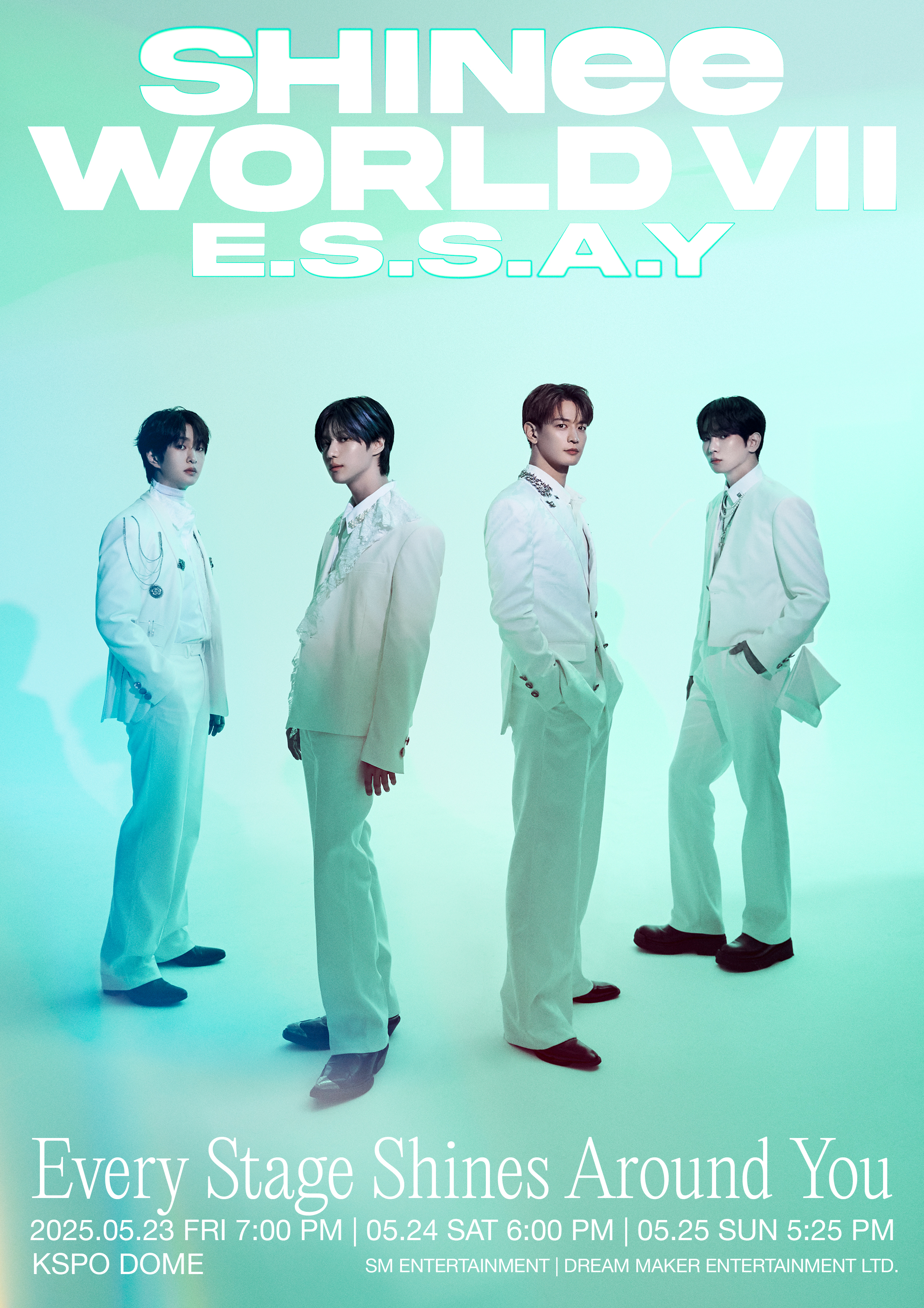 [정보/소식] 샤이니, '전석 매진' 일곱 번째 단독 콘서트 새 포스터 공개 | 인스티즈